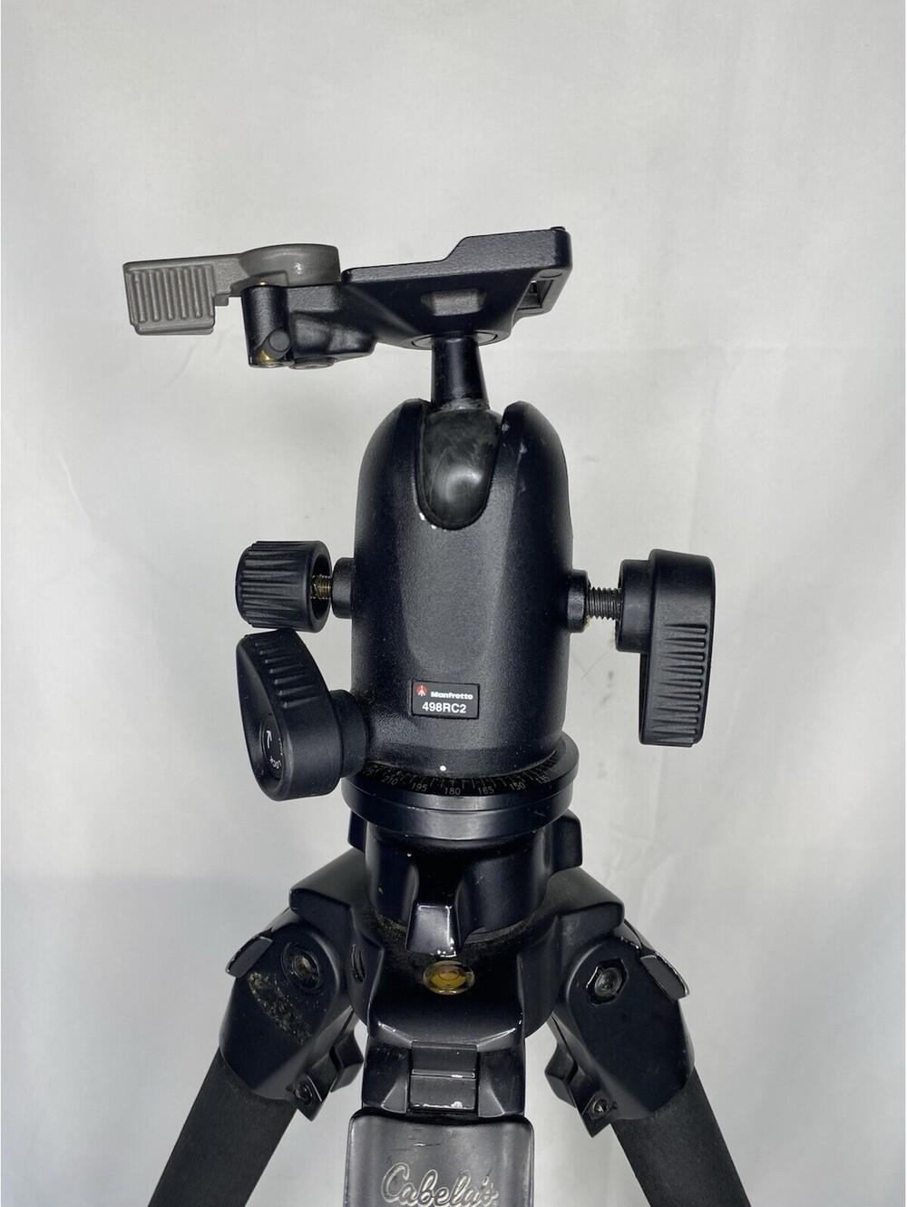 Manfrotto 498RC2 Ball Tripod Head With Cabelas Tripod